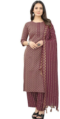 AOSLY ENTERPRISES Women Ethnic Top Pant Dupatta Set