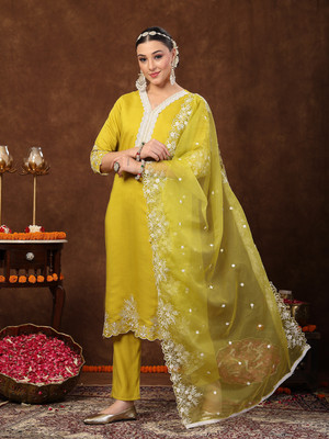 Stylum Women Kurta Pant Dupatta Set