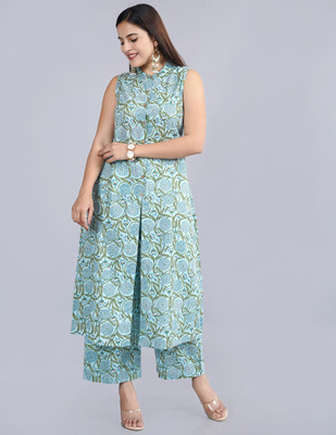 HousOfCommon Women Kurta Palazzo Set