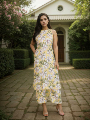 Belfry Women Kurta Palazzo Set