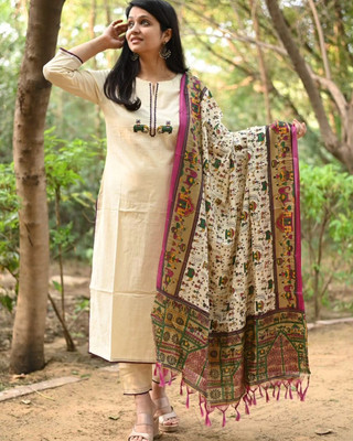 ShreeBalaji Women Kurta Pant Dupatta Set
