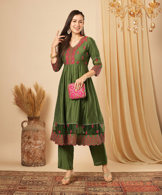 Globus Women Kurta Pant Set