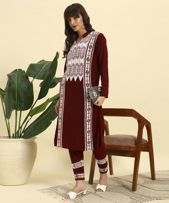 CANBLAR Women Kurta Palazzo Set
