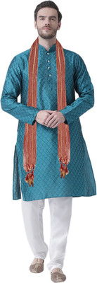 SG LEMAN Men Kurta Pyjama Dupatta Set