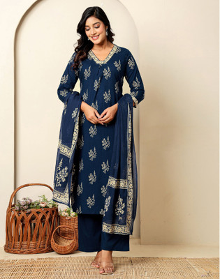 Skylee Women Kurta Pant Dupatta Set