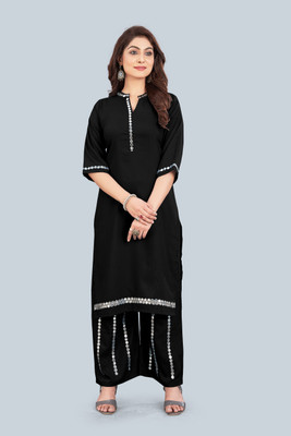 NEXSODE Women Kurta Palazzo Set