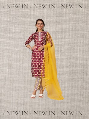 KRISH ENTERPRISE Women Kurta Pant Dupatta Set