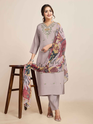 NAVLIK Women Kurta Pant Dupatta Set