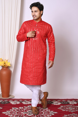 NFC CREATION Men Kurta Pyjama Set