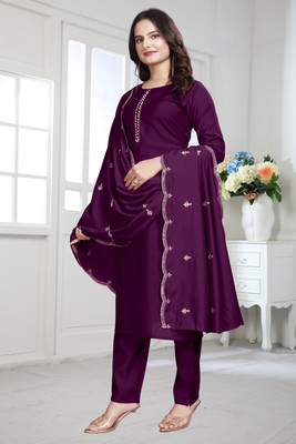 StyloHub Women Kurti Pant Dupatta Set