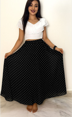 Nyari Wear Women Crop Top Skirt Set