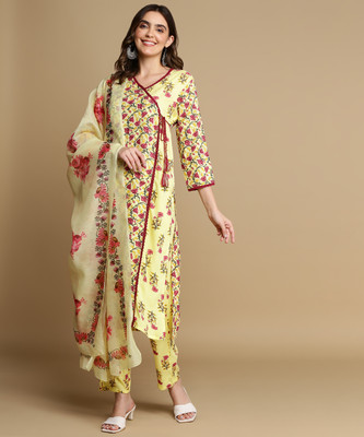 ptfcreation Women Kurta Pant Dupatta Set