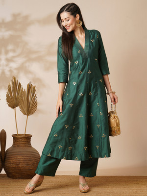 Globus Women Kurta Pant Set