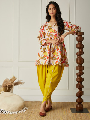 FashVerse Tunic Pant Co-ords Set