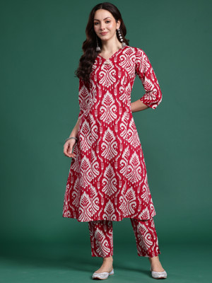 Indo Era Women Kurta Pant Set