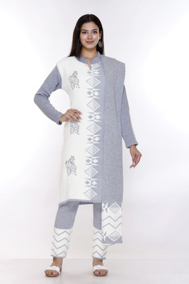 The Zigar Studio Women Kurta Pant Dupatta Set