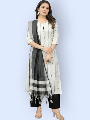 Il filo Women Kurta Pant Attached Dupatta Set