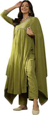 Turity Women Kurti Pant Dupatta Set