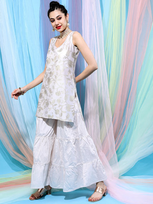 Vishudh Women Kurta Palazzo Set