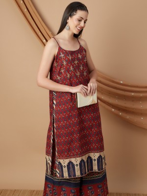 Melange by Lifestyle Women Kurta Palazzo Set