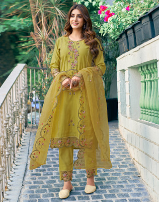 Tasrika Women Kurta Pant Dupatta Set