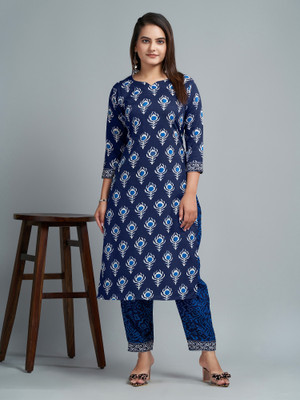 SATVASHIV Women Kurti Pant Set