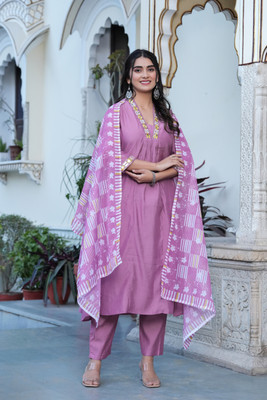 Tasrika Women Kurta Palazzo Dupatta Set