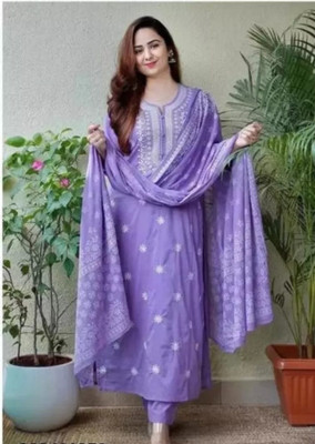 LAXMI CREATIONES Women Kurta Pant Dupatta Set