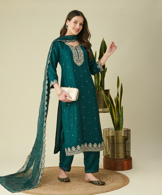 MOKOSH Women Kurta Pant Dupatta Set