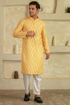 LEMONX Men Kurta Pyjama Set