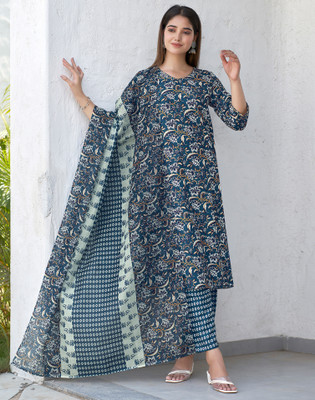 Skylee Women Kurta Pant Dupatta Set