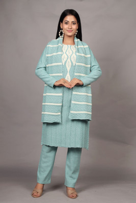 The Zigar Studio Women Kurta Pant Dupatta Set