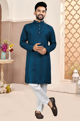 Kunj Creation Men Kurta Pyjama Set