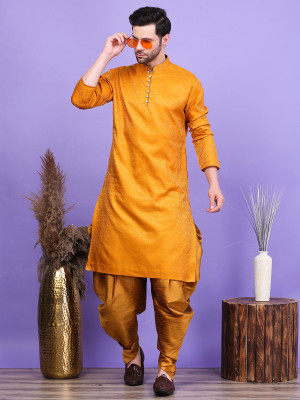 Sydney Heights Men Kurta Dhoti Pant Set