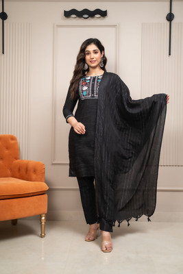 Andheriyas Enterprises Women Kurta Pant Dupatta Set
