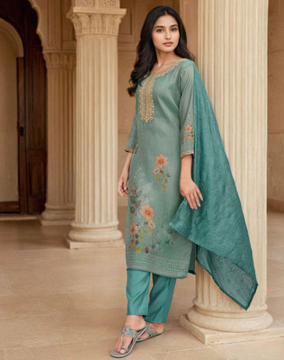 Skylee Women Kurta Pant Dupatta Set