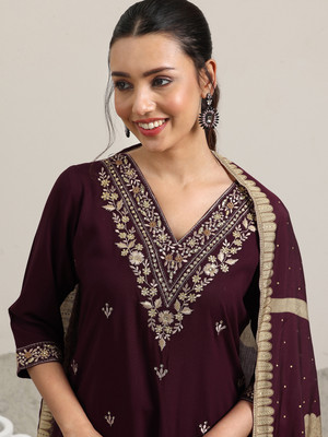 LIBAS Women Kurta Salwar Dupatta Set