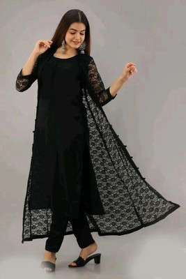 Rupa Fashion Clothes Women Kurta Pant Ethnic Jacket Set