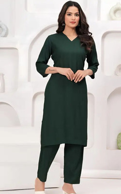 NatureTextile Women Kurta Pant Set