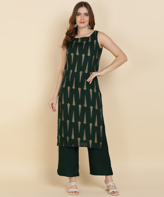 Lamba Creations Women Kurta Pant Set