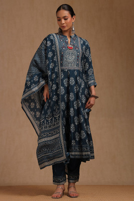 soch Women Kurta Pant Attached Dupatta Set