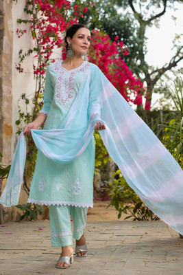 aaraas Women Kurta Pant Dupatta Set