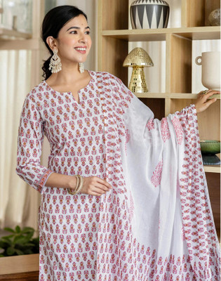 Skylee Women Kurta Pant Dupatta Set