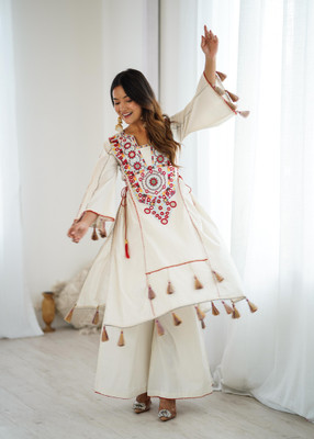 zeelfashion Women Kurti Palazzo Set