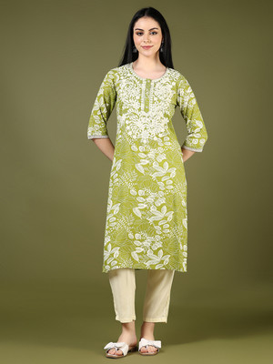 V-MART Women Kurta Palazzo Set