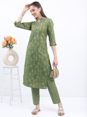 Vishudh Women Kurta Pant Set