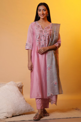Aurelia Women Kurta Pant Dupatta Set