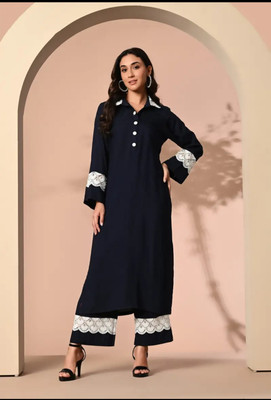 Gora Laxmi Women Kurta Palazzo Set