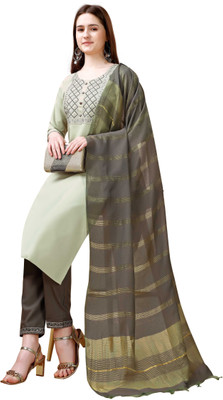 Siyu Creation Women Kurti Pant Dupatta Set