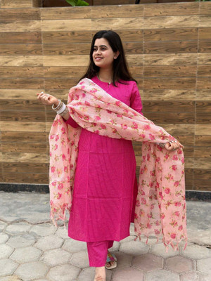 Divastri Women Kurta Pant Dupatta Set